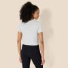 imageAmazon Essentials Womens Active Soft Cotton Crewneck Short Sleeve Yoga Workout Lightweight Cropped TShirtLight Grey Heather
