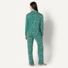 imageAmazon Essentials x Sofia Grainge Matching Holiday Family Pajama SetsDark Sage Green Holiday