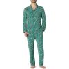 imageAmazon Essentials x Sofia Grainge Matching Holiday Family Pajama SetsDark Sage Green Holiday