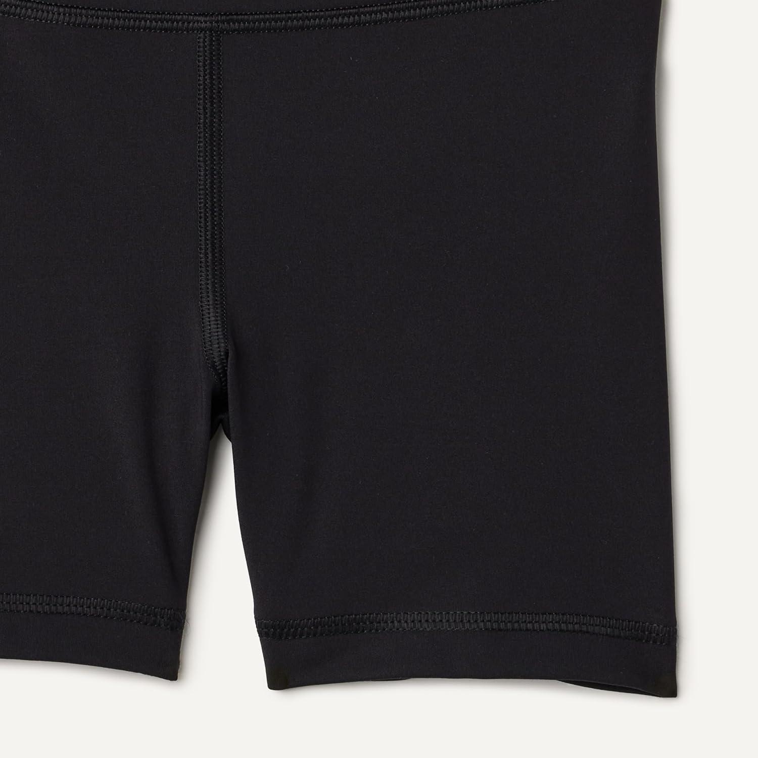 imageAmazon Essentials Girls Athletic Total Train Dance Volleyball Bike Shorts with 3quot InseamBlack