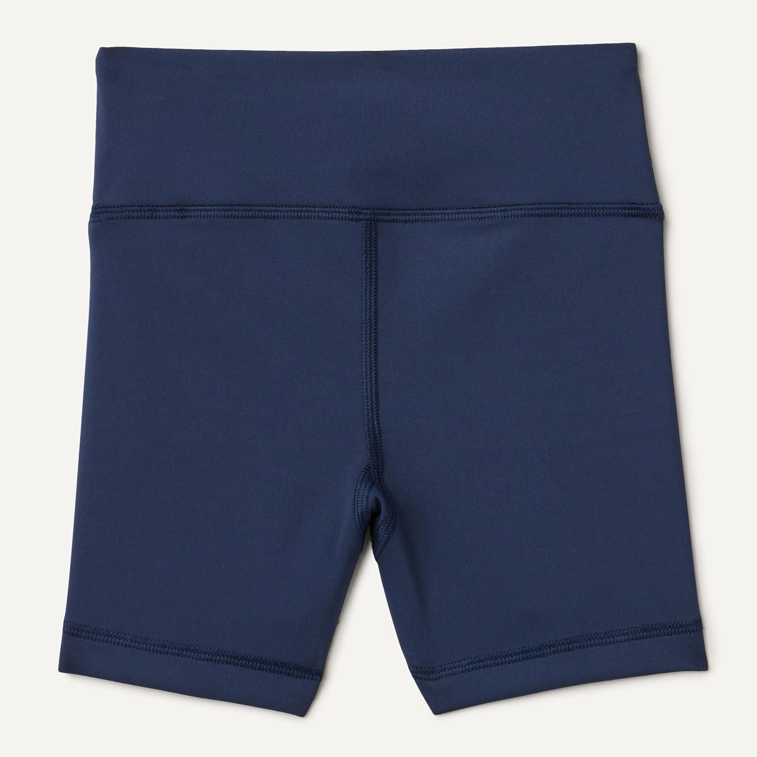 imageAmazon Essentials Girls Athletic Total Train Dance Volleyball Bike Shorts with 3quot InseamNavy