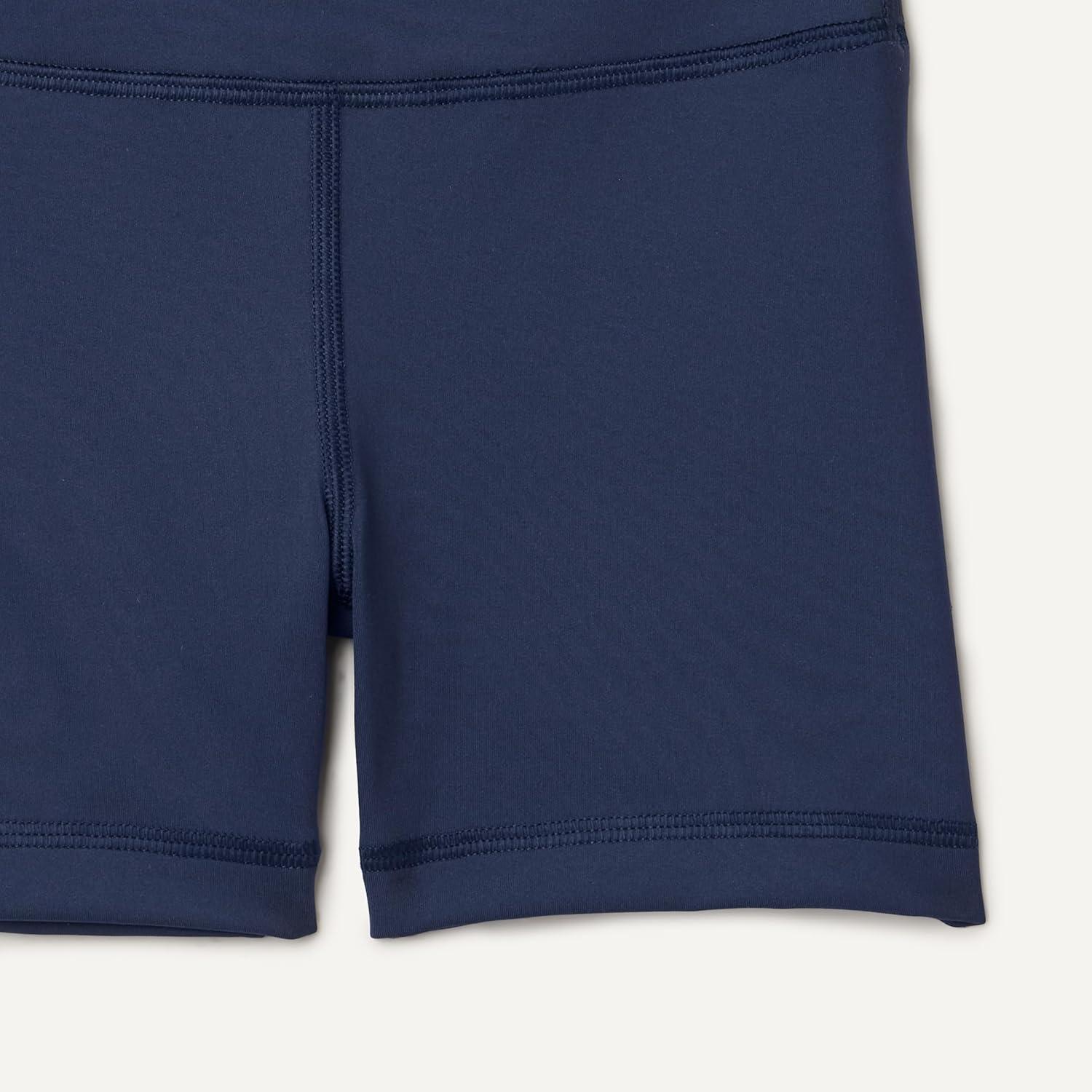 imageAmazon Essentials Girls Athletic Total Train Dance Volleyball Bike Shorts with 3quot InseamNavy