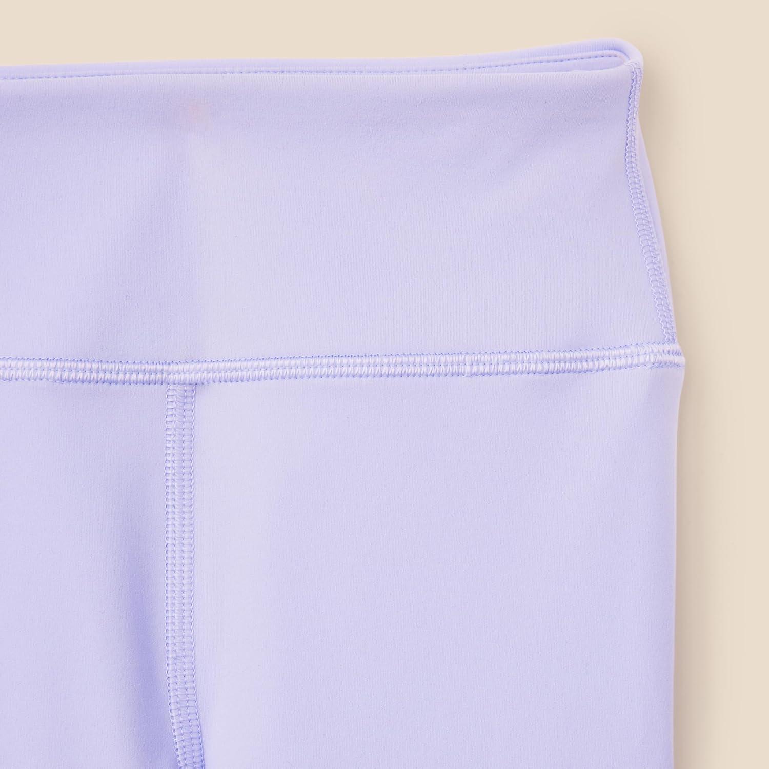 imageAmazon Essentials Girls Total Train Dance Workout High Waist Capri Athletic LeggingsLavender