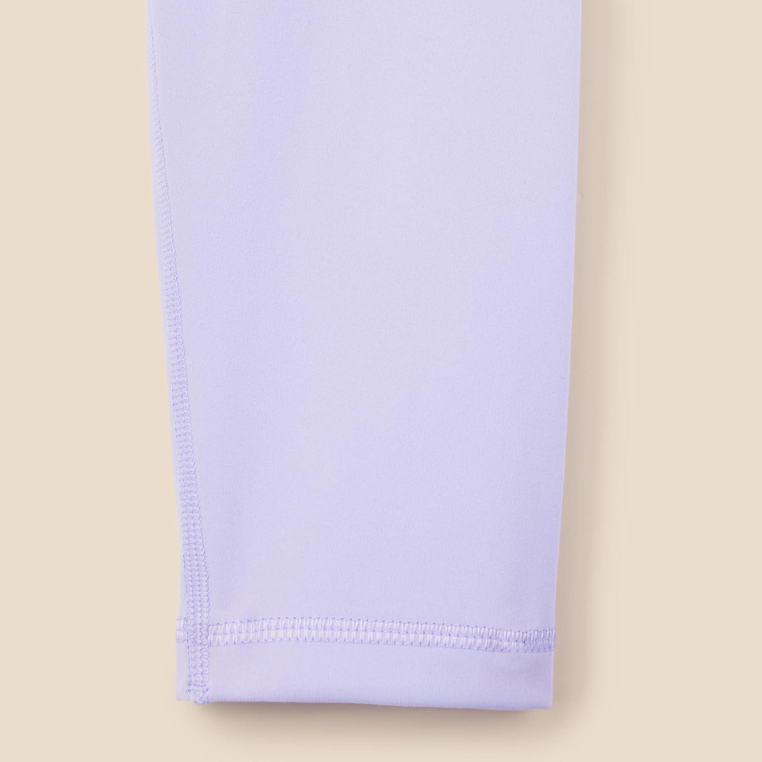 imageAmazon Essentials Girls Total Train Dance Workout High Waist Capri Athletic LeggingsLavender