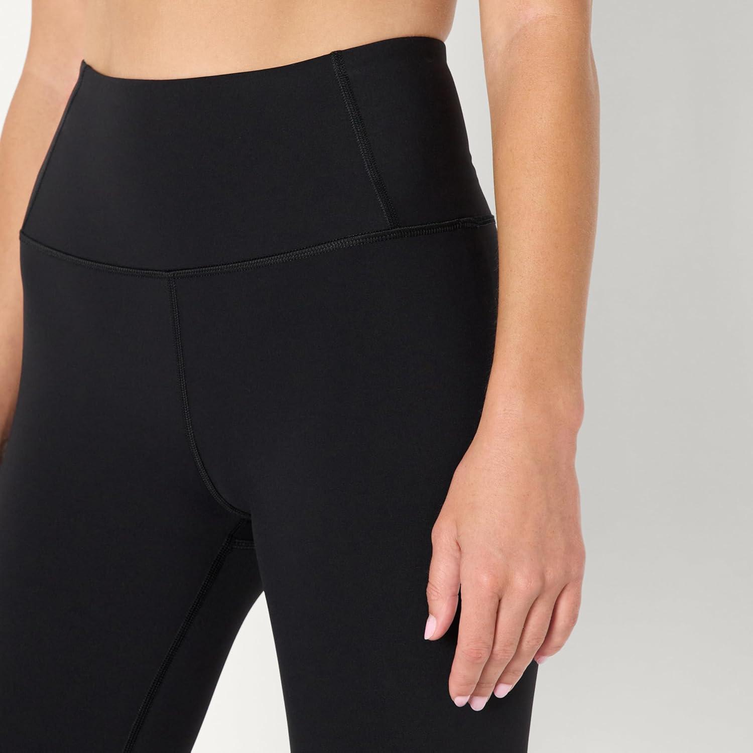 imageAmazon Essentials Womens Active Total Train High Waist 275quot Inseam Full Length Gym Workout LeggingsBlack