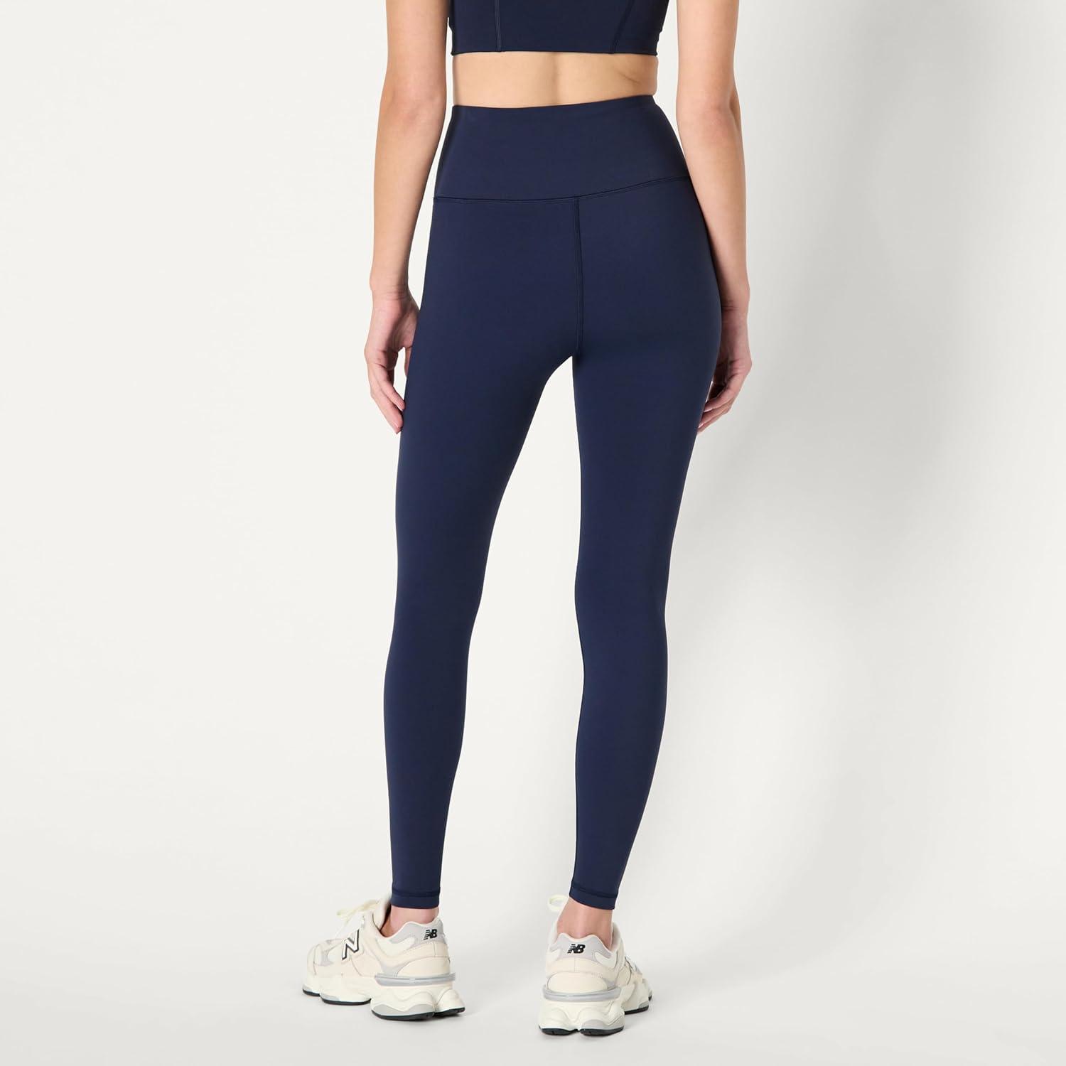 imageAmazon Essentials Womens Active Total Train High Waist 275quot Inseam Full Length Gym Workout LeggingsNavy