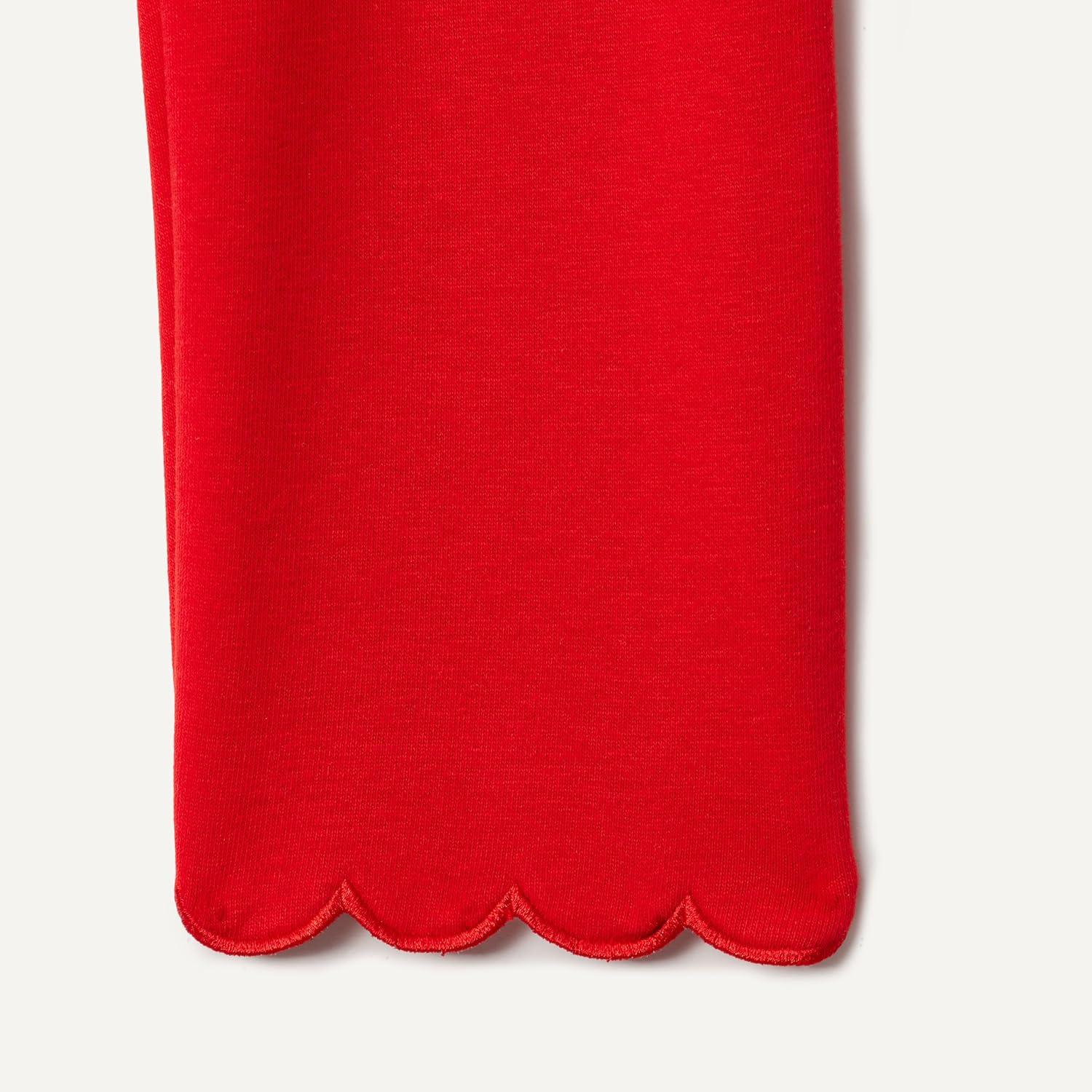 imageAmazon Essentials x Sofia Grainge Toddlers and Baby Girls French Terry Pant and Top SetRed