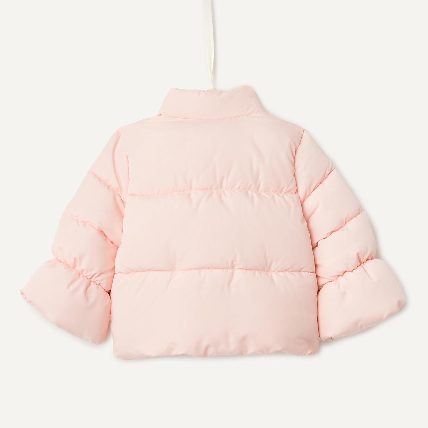 imageAmazon Essentials x Sofia Grainge Toddlers and Baby Girls Taffeta Puffer JacketLight Pink