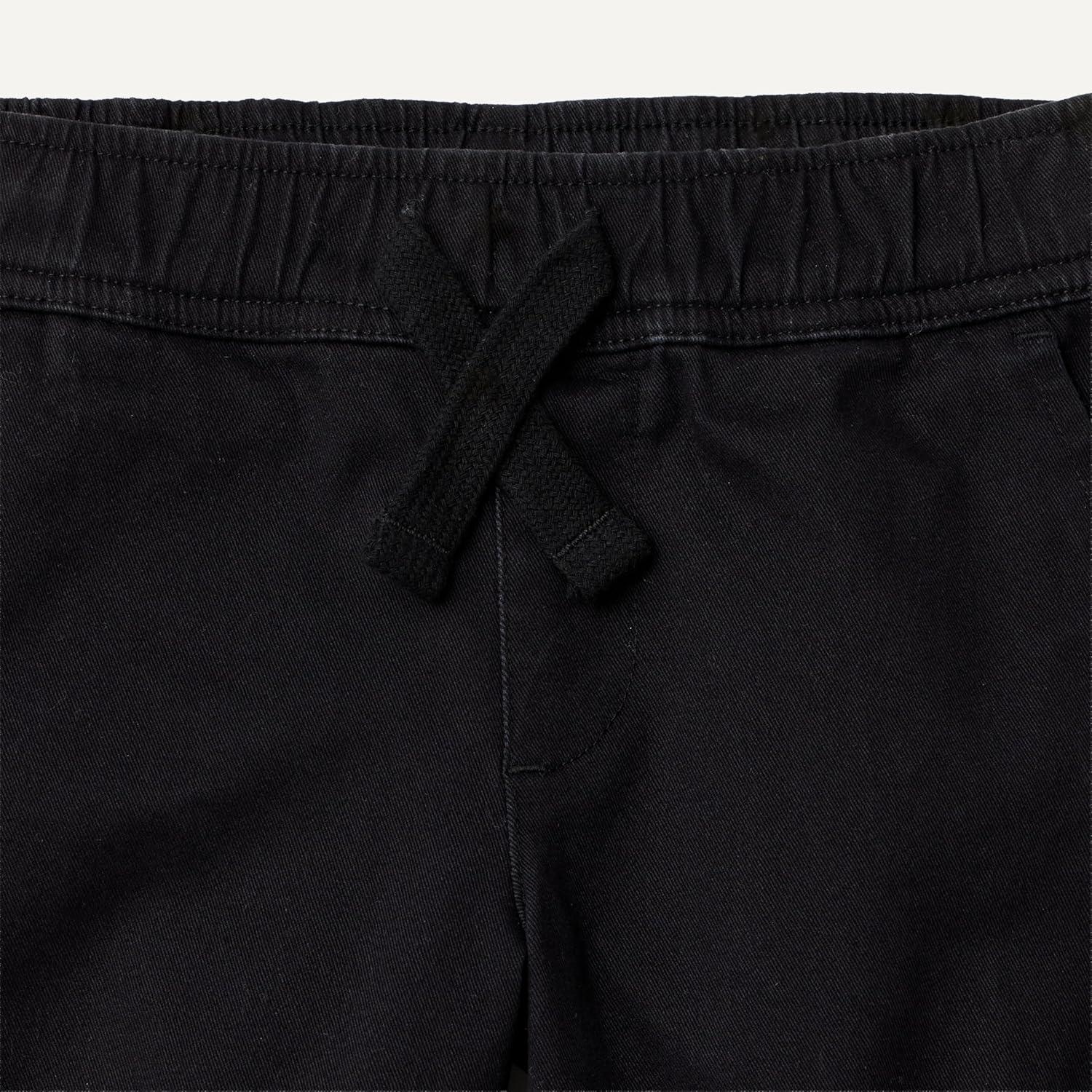 imageAmazon Essentials x Sofia Grainge Unisex Kids PullOn Twill Jogger PantsBlack