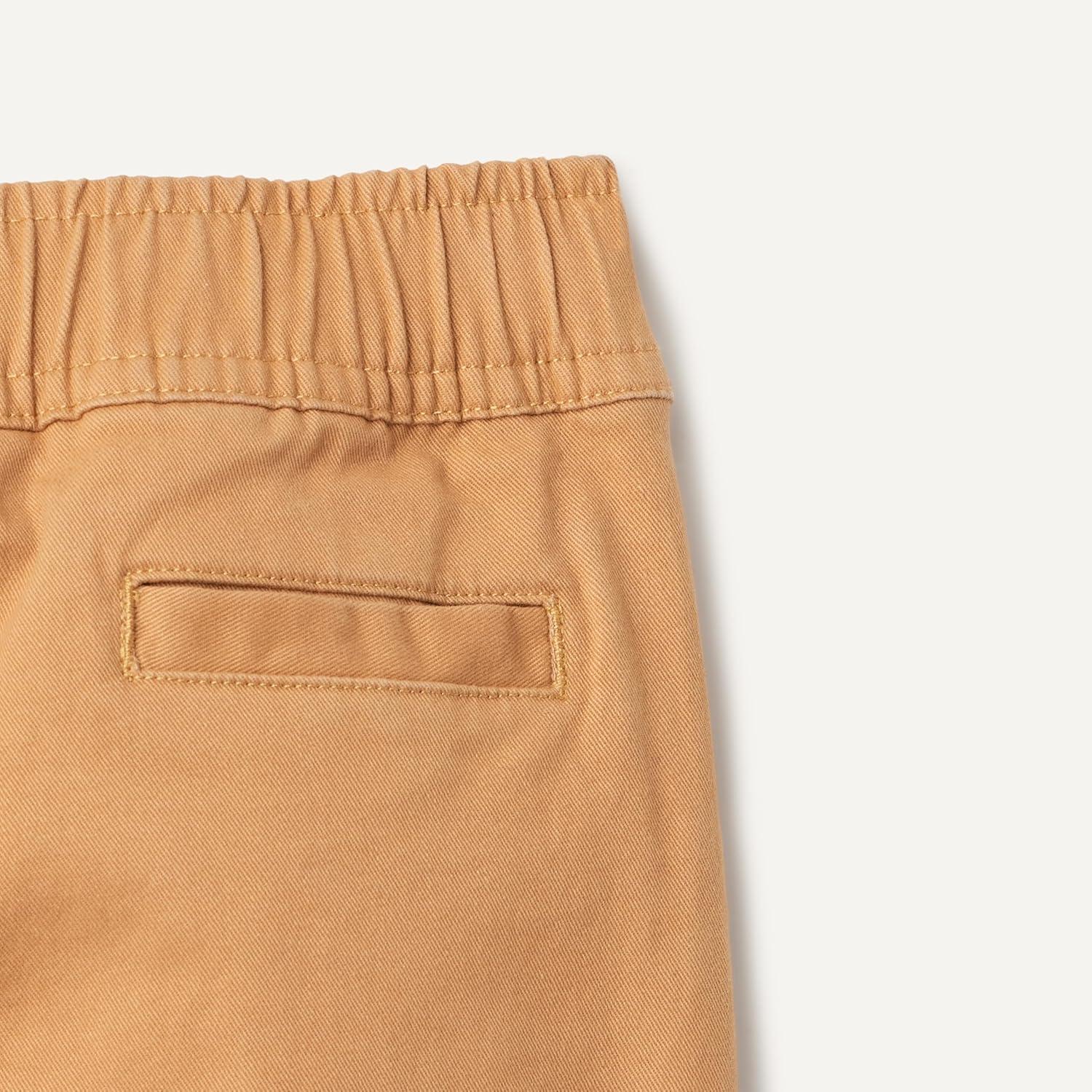 imageAmazon Essentials x Sofia Grainge Unisex Kids PullOn Twill Jogger PantsCamel