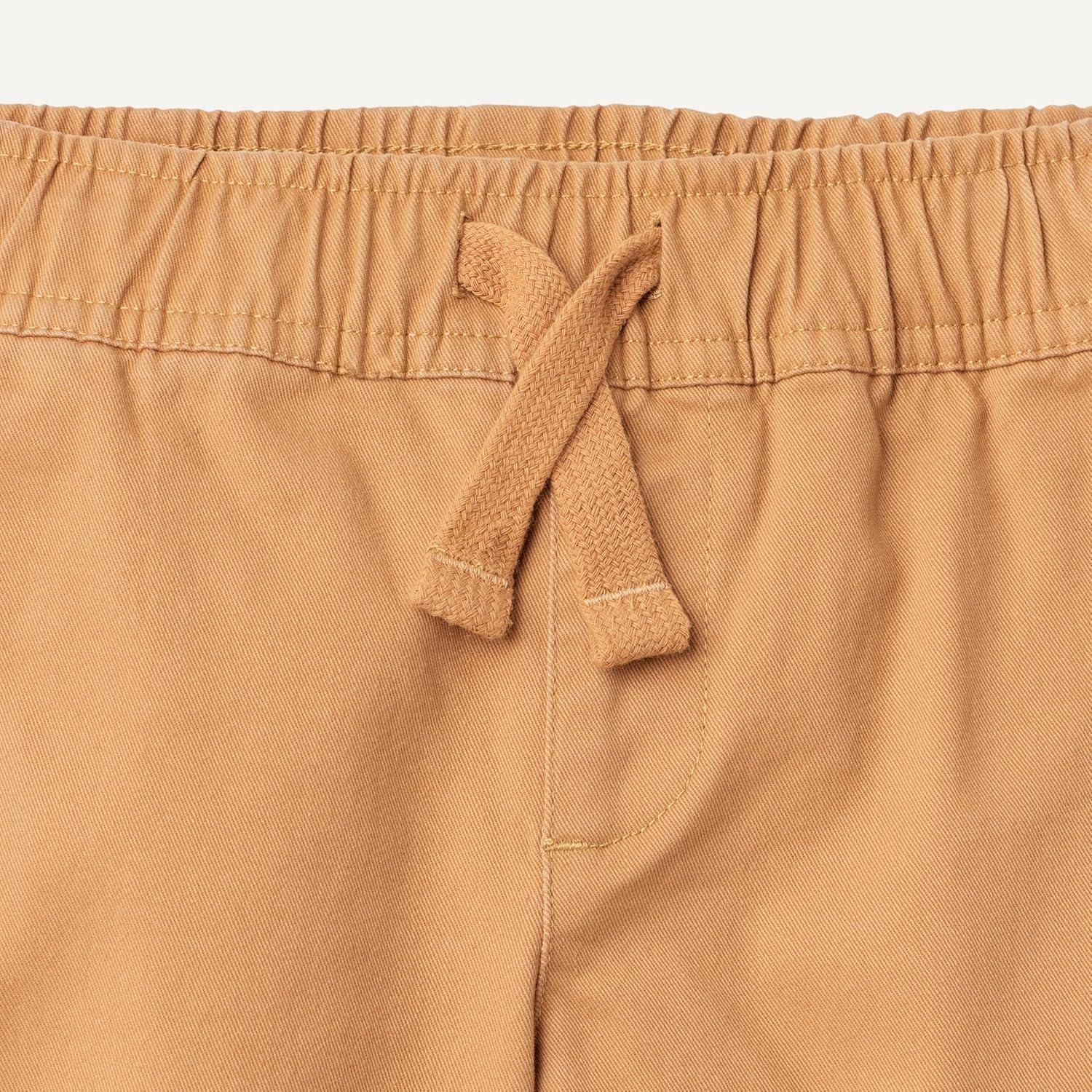 imageAmazon Essentials x Sofia Grainge Unisex Kids PullOn Twill Jogger PantsCamel