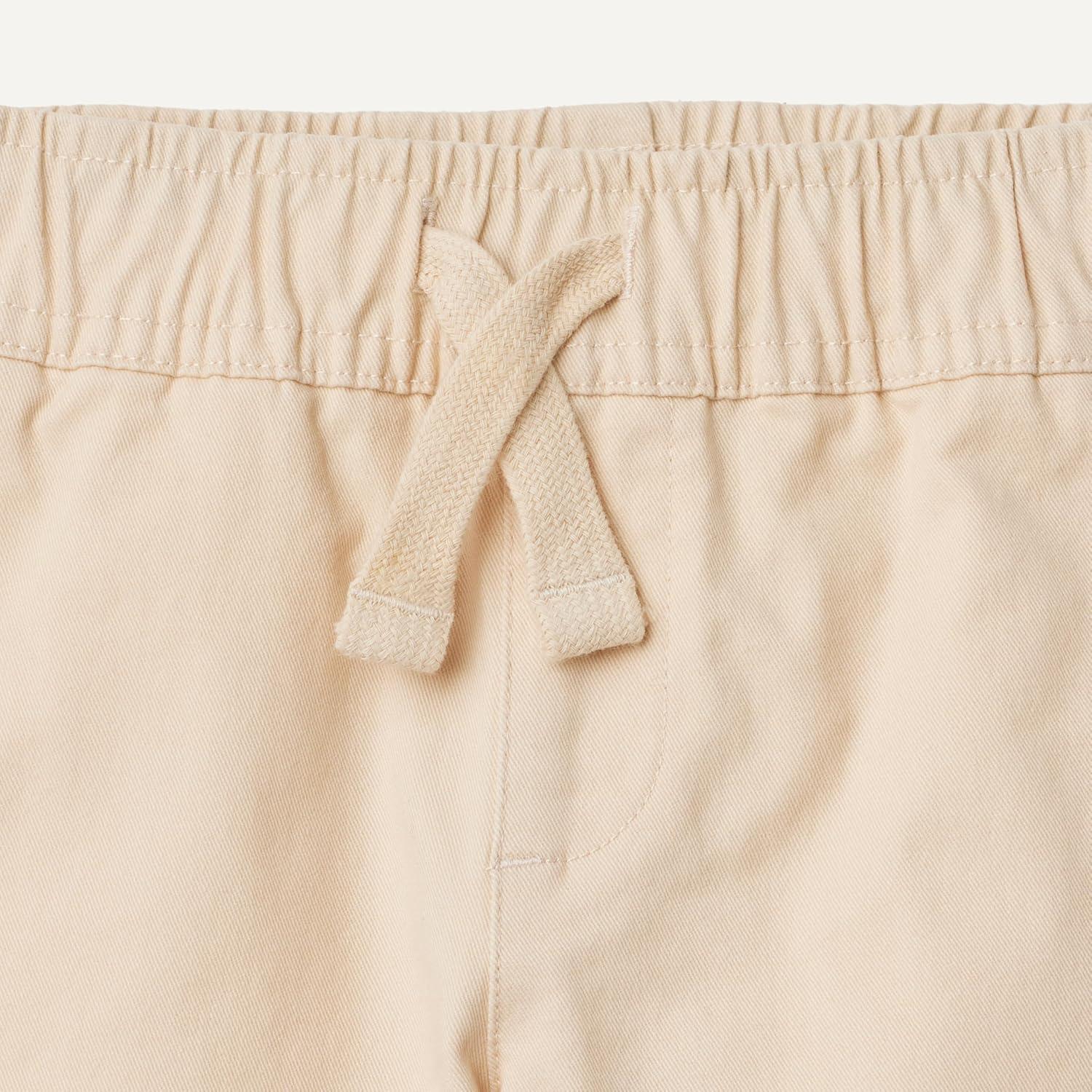 imageAmazon Essentials x Sofia Grainge Unisex Kids PullOn Twill Jogger PantsLight Beige