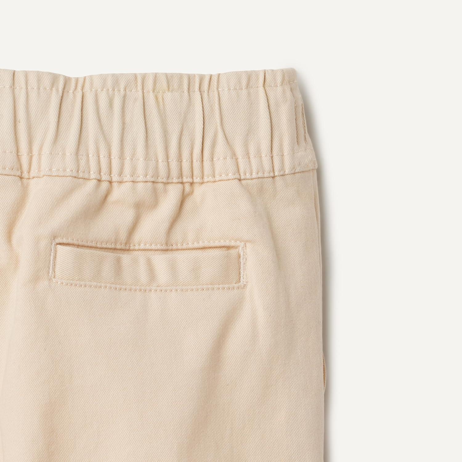 imageAmazon Essentials x Sofia Grainge Unisex Kids PullOn Twill Jogger PantsLight Beige