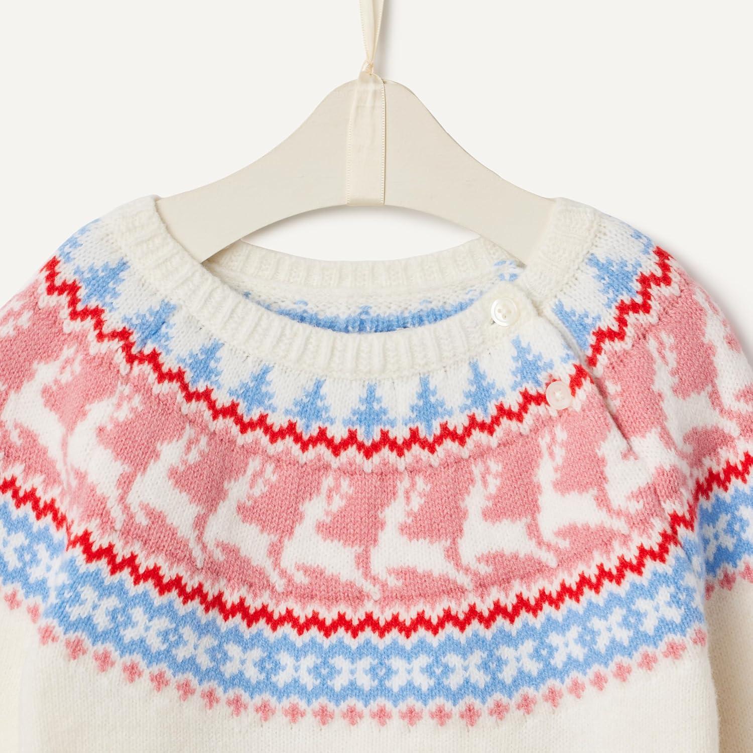 imageAmazon Essentials x Sofia Grainge Unisex Toddlers and Babies Sweater SetIvory Blush Scenic Fair Isle