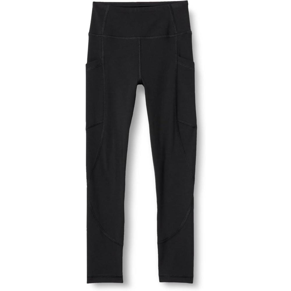 imageAmazon Essentials Girls Total Train Dance Workout High Waist Full Length Athletic Leggings with PocketsBlack