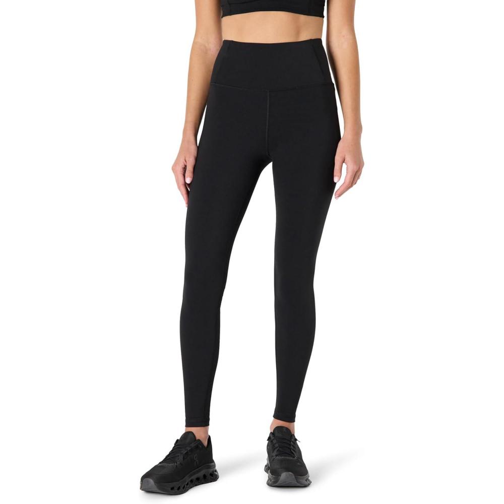 imageAmazon Essentials Womens Active Total Train High Waist 275quot Inseam Full Length Gym Workout LeggingsBlack