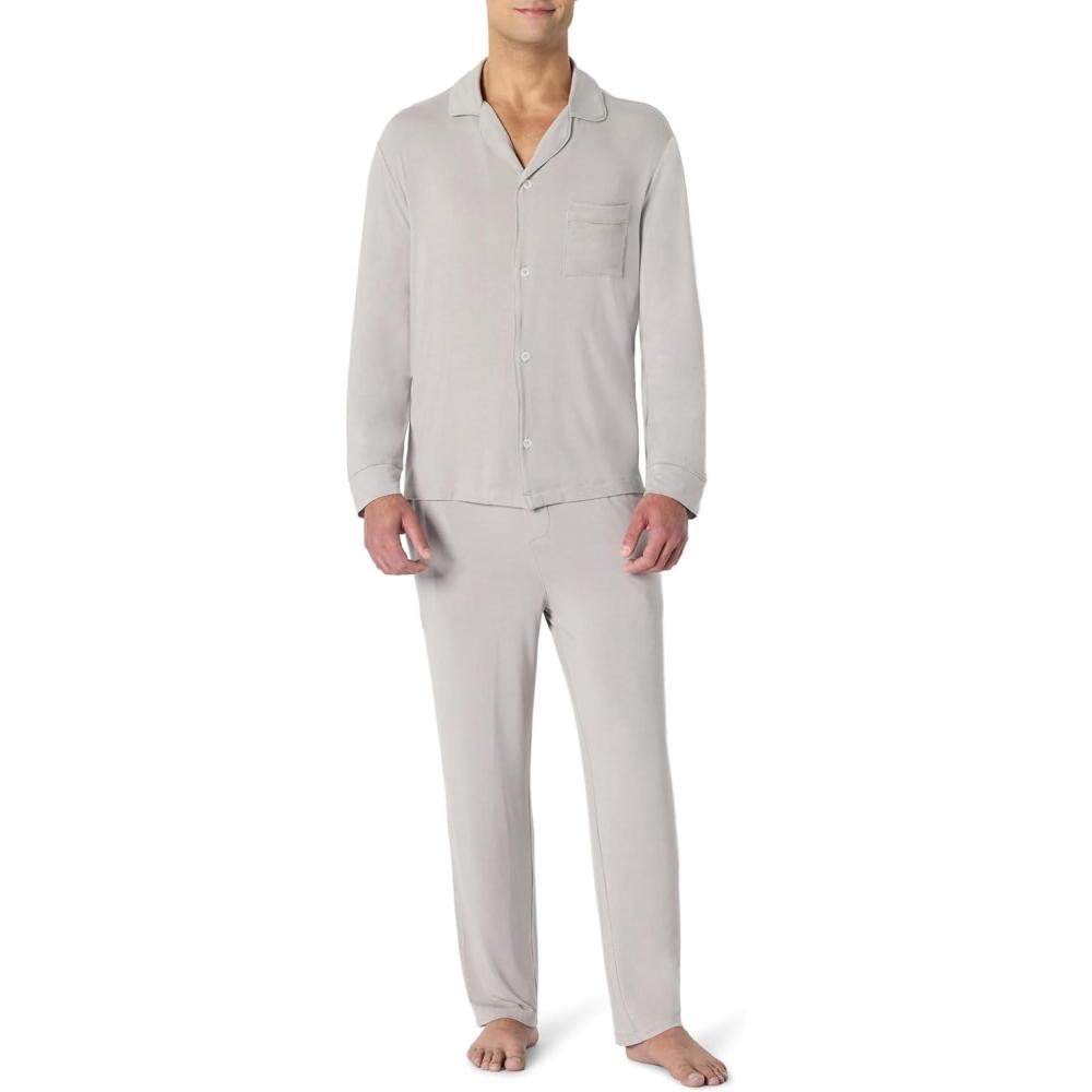 imageAmazon Essentials x Sofia Grainge Mens Pajama SetGrey