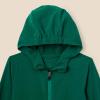 imageAmazon Essentials Boys Active Performance Stretch Woven FullZip Athletic Hoodie JacketDark Green