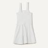 imageAmazon Essentials Girls Active FormFlex Buttery Soft Tank Tennis Dress with Builtin Bodysuit Bra ampamp ShortsWhite