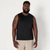 imageAmazon Essentials Mens Active Quick Dry Tech Stretch Lightweight Sleeveless Muscle Shirt MultipacksBlack