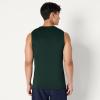 imageAmazon Essentials Mens Active Quick Dry Tech Stretch Lightweight Sleeveless Muscle Shirt MultipacksDark Green