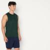 imageAmazon Essentials Mens Active Quick Dry Tech Stretch Lightweight Sleeveless Muscle Shirt MultipacksDark Green