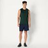 imageAmazon Essentials Mens Active Quick Dry Tech Stretch Lightweight Sleeveless Muscle Shirt MultipacksDark Green