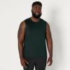 imageAmazon Essentials Mens Active Quick Dry Tech Stretch Lightweight Sleeveless Muscle Shirt MultipacksDark Green