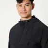 imageAmazon Essentials Mens Athletic Lightweight Stretch Woven Colorblock Anorak Hiking Running JacketBlack