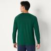 imageAmazon Essentials Mens Athletic Soft Performance Lightweight Long Sleeve Gym Workout ShirtSpace Dye Green