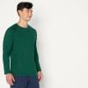 imageAmazon Essentials Mens Athletic Soft Performance Lightweight Long Sleeve Gym Workout ShirtSpace Dye Green
