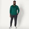 imageAmazon Essentials Mens Athletic Soft Performance Lightweight Long Sleeve Gym Workout ShirtSpace Dye Green