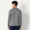 imageAmazon Essentials Mens Athletic Soft Performance Lightweight Long Sleeve Gym Workout ShirtSpace Dye Grey