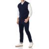 imageAmazon Essentials Mens Lambs Wool Sweater Vest Previously GoodthreadsNavy