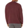 imageAmazon Essentials Mens Lambs Wool VNeck Cardigan Sweater with Pockets Previously GoodthreadsBurgundy
