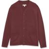 imageAmazon Essentials Mens Lambs Wool VNeck Cardigan Sweater with Pockets Previously GoodthreadsBurgundy