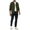 imageAmazon Essentials Mens Lambs Wool VNeck Cardigan Sweater with Pockets Previously GoodthreadsDark Olive