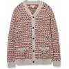 imageAmazon Essentials Mens Lambs Wool VNeck Cardigan Sweater with Pockets Previously GoodthreadsOatmeal Fair Isle