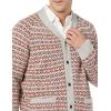 imageAmazon Essentials Mens Lambs Wool VNeck Cardigan Sweater with Pockets Previously GoodthreadsOatmeal Fair Isle