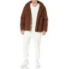 imageAmazon Essentials Mens MidLength Hooded Puffer Coat Available in Big ampamp TallDeep Brown