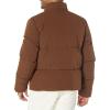 imageAmazon Essentials Mens Mock Neck Heavyweight Puffer Coat Available in Big ampamp TallDeep Brown
