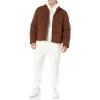 imageAmazon Essentials Mens Mock Neck Heavyweight Puffer Coat Available in Big ampamp TallDeep Brown