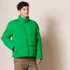 imageAmazon Essentials Mens Mock Neck Heavyweight Puffer Coat Available in Big ampamp TallGreen