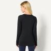 imageAmazon Essentials Womens Active Quick Dry Tech Stretch Lightweight LongSleeve TShirt Available in Plus SizeBlack