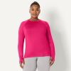 imageAmazon Essentials Womens Active Quick Dry Tech Stretch Lightweight LongSleeve TShirt Available in Plus SizeHot Pink