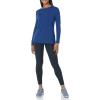 imageAmazon Essentials Womens Active Quick Dry Tech Stretch Lightweight LongSleeve TShirt Available in Plus SizeNavy