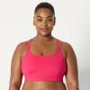 imageAmazon Essentials Womens Active Total Train Light Support Strappy Back Gym Workout Sports BraHot Pink