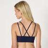 imageAmazon Essentials Womens Active Total Train Light Support Strappy Back Gym Workout Sports BraNavy