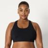 imageAmazon Essentials Womens Active Total Train Medium Support Racerback Gym Workout Sports BraBlack