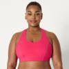imageAmazon Essentials Womens Active Total Train Medium Support Racerback Gym Workout Sports BraHot Pink